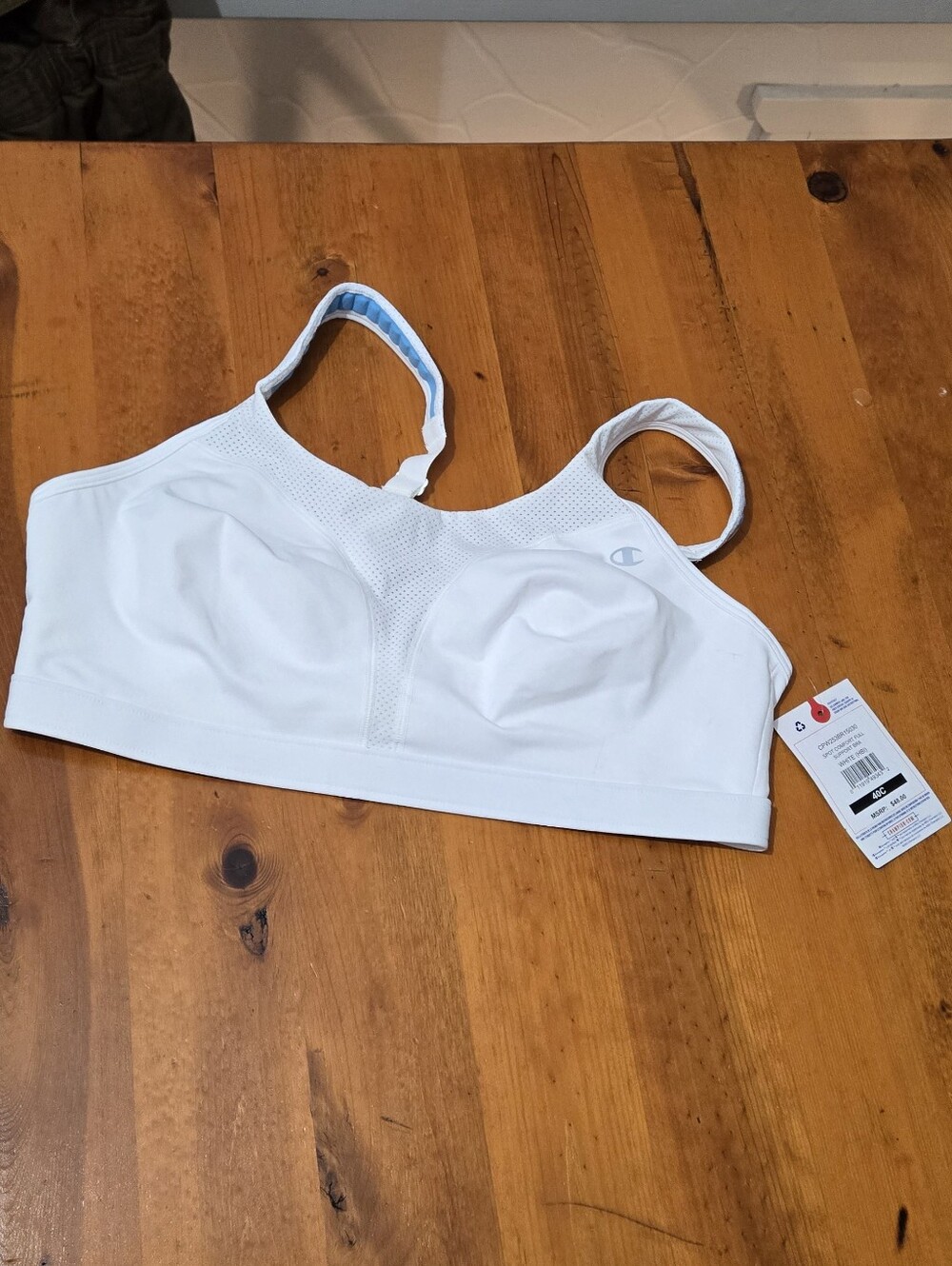**FLAWS** Champion Spot Comfort Sports Bra 40C Max Support High Impact Wireless